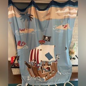 Standard Pirate shower curtain EUC